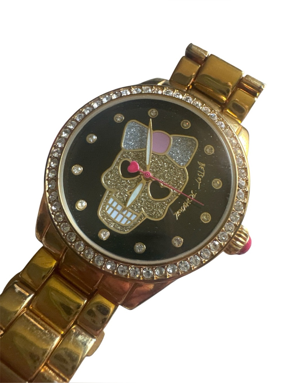 Betsey Johnson Dias de La Muertas watch